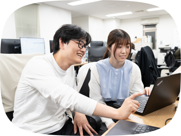わからないことはすぐ聞ける